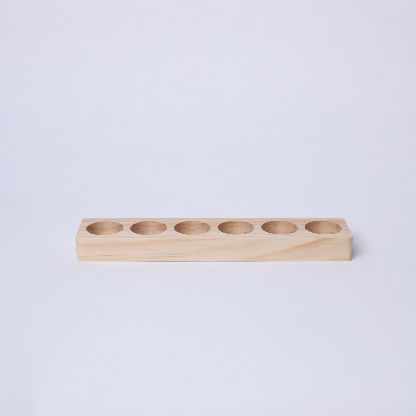Essential oil holder - 6 x 10ml - Pine wood