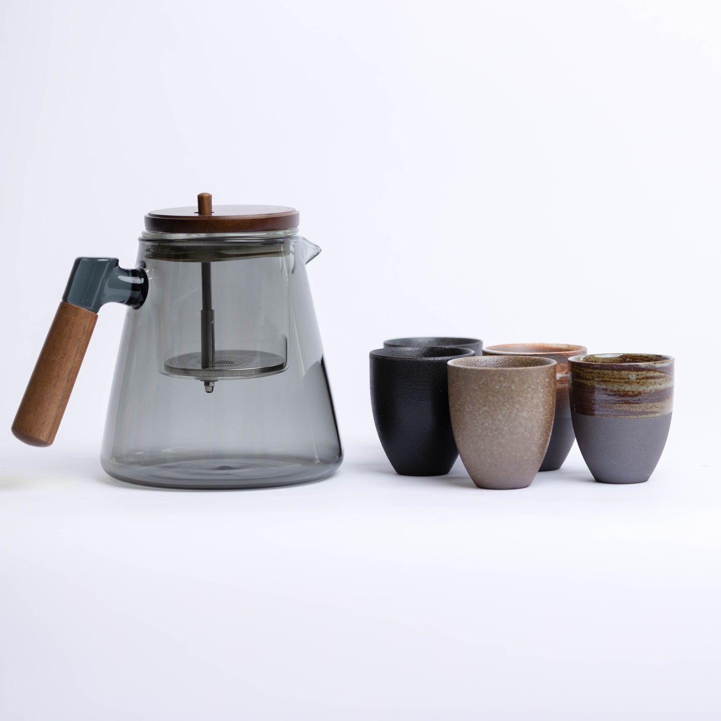 The Grounded Tea Set – earthy, good tea gift set - 150gr Longjin tea