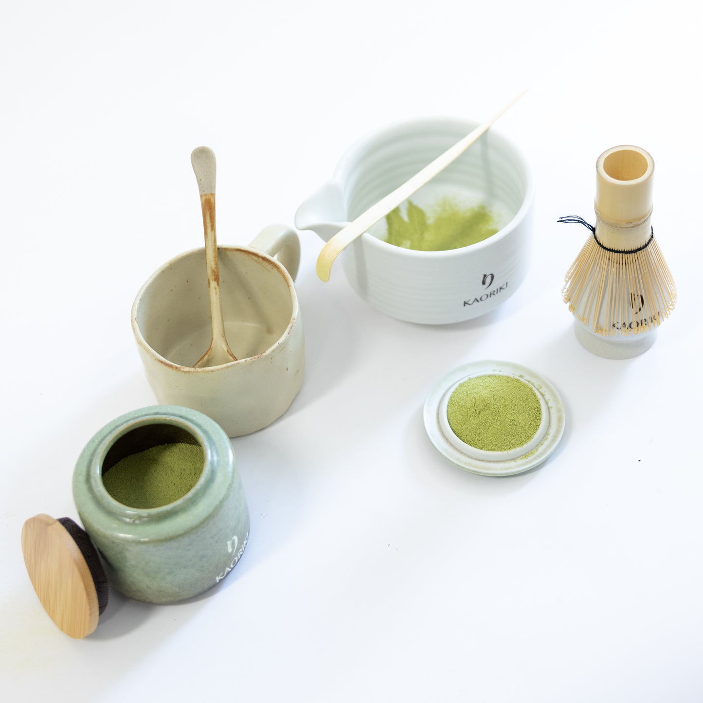 Sleep well gift box - aroma diffuser - night light - 100 ml - matcha tea set - 3 essential oils
