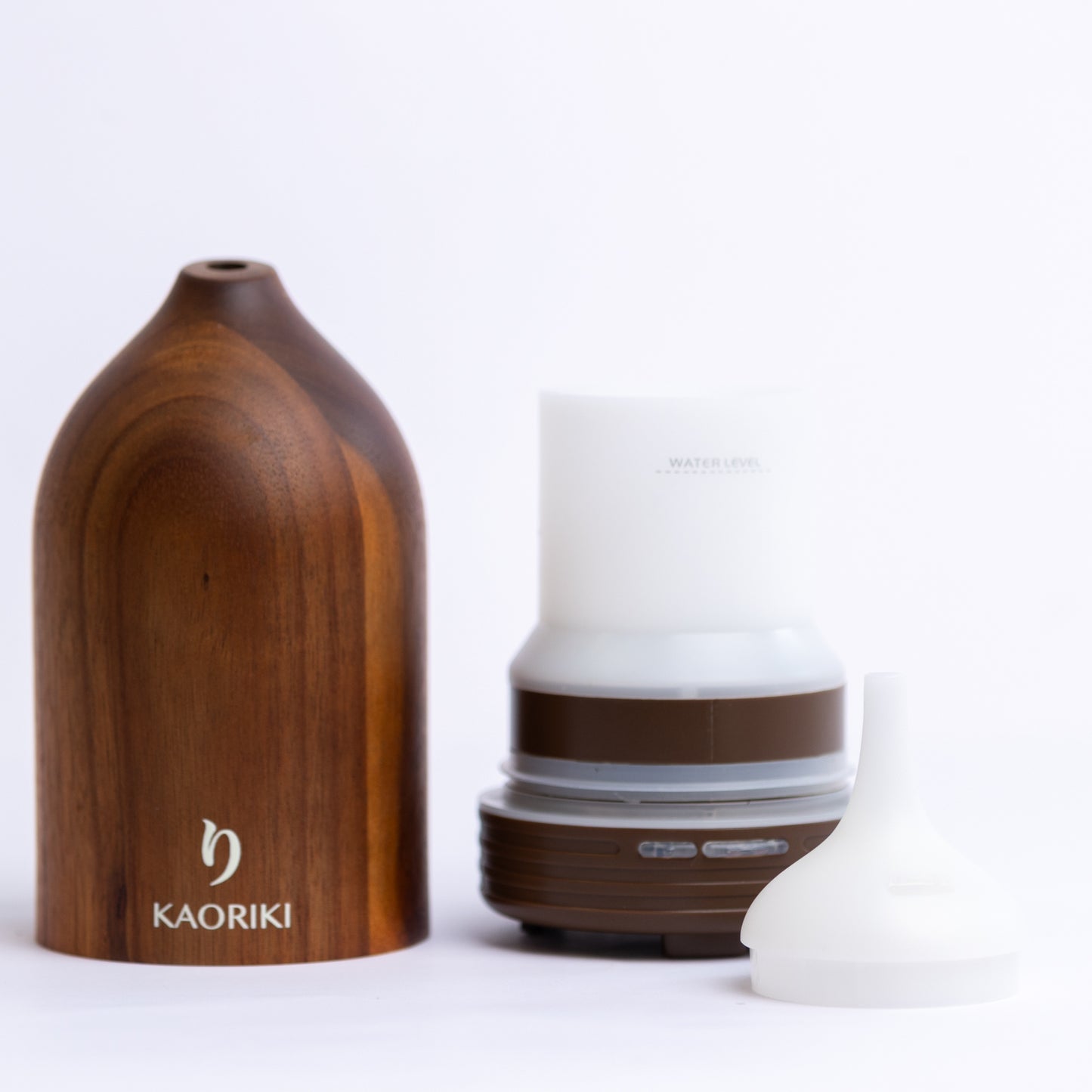 Moku wooden aroma diffuser 100 ml - duo set - 2 essential oils - with gift box