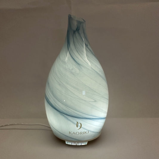 Garasi - Kaoriki Aroma Diffuser Night Light - Blue Glass - 120 ml