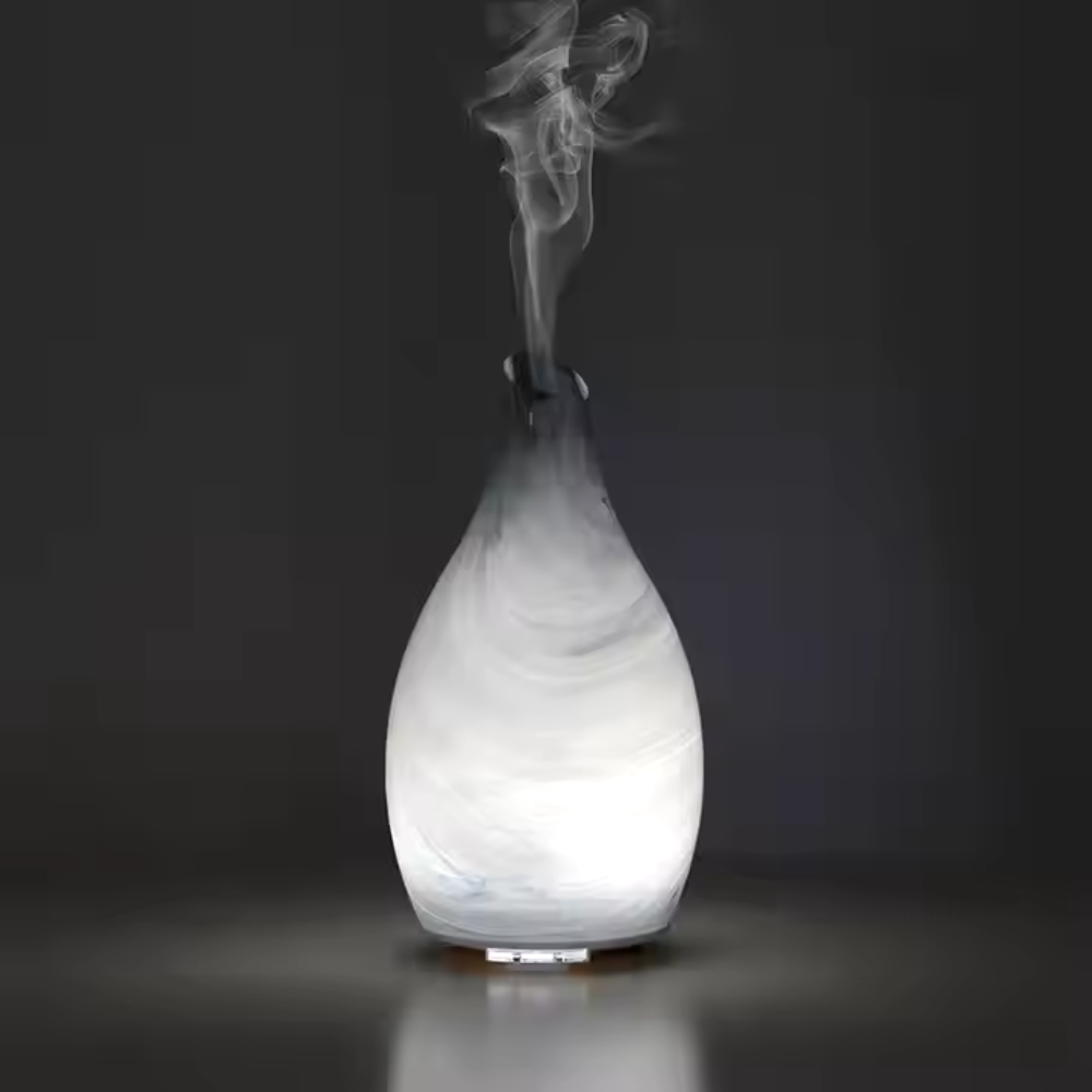 Garasi - Kaoriki Aroma Diffuser Nachtlamp - Glas blauw - 120 ml