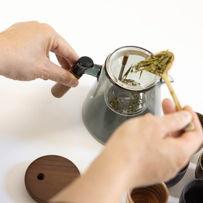 The Grounded Tea Set – earthy, good tea gift set - 150gr Longjin tea